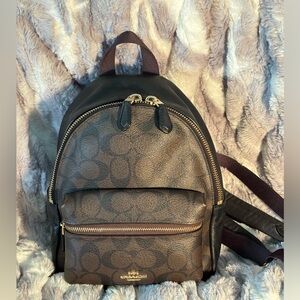 Coach mini backpack